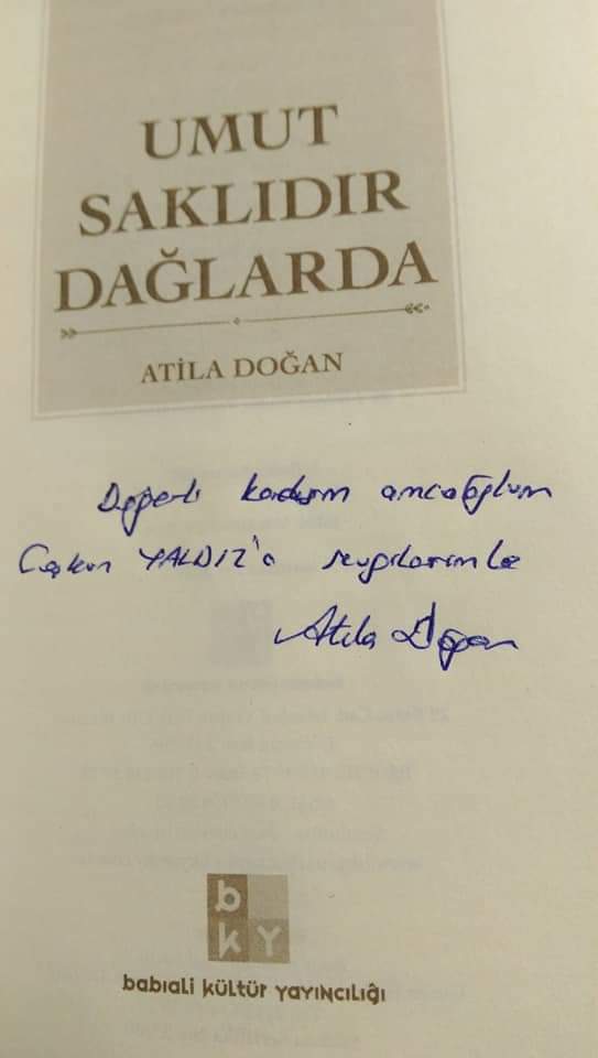 Atilla doğanın yazmış olduğu kitabı