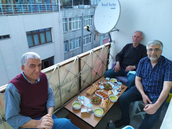 Geleneksel iftar yemeğimizden kareler 