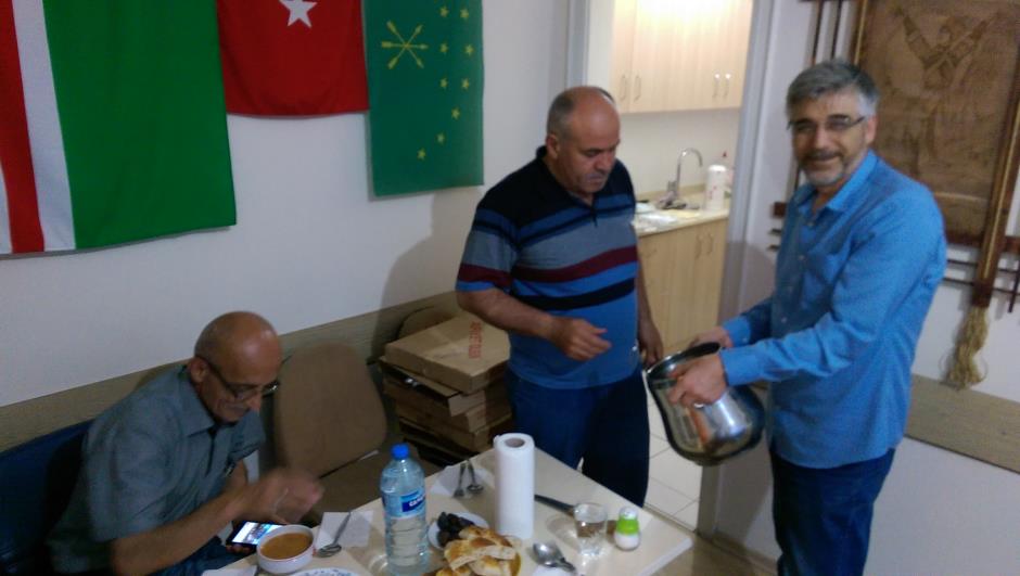 geleneksel iftar yemegimizden kareler 