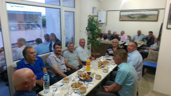 geleneksel iftar yemegimizden kareler 