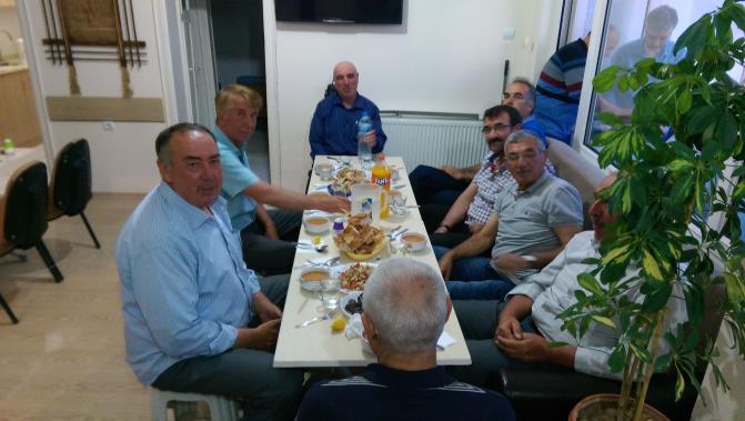 geleneksel iftar yemegimizden kareler 