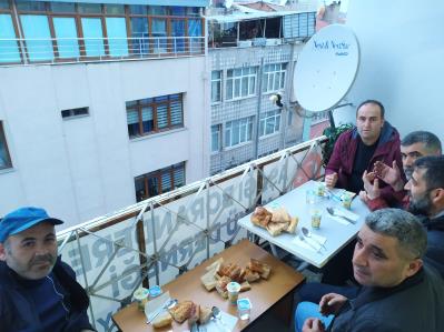 Geleneksel iftar yemeğimizden kareler 