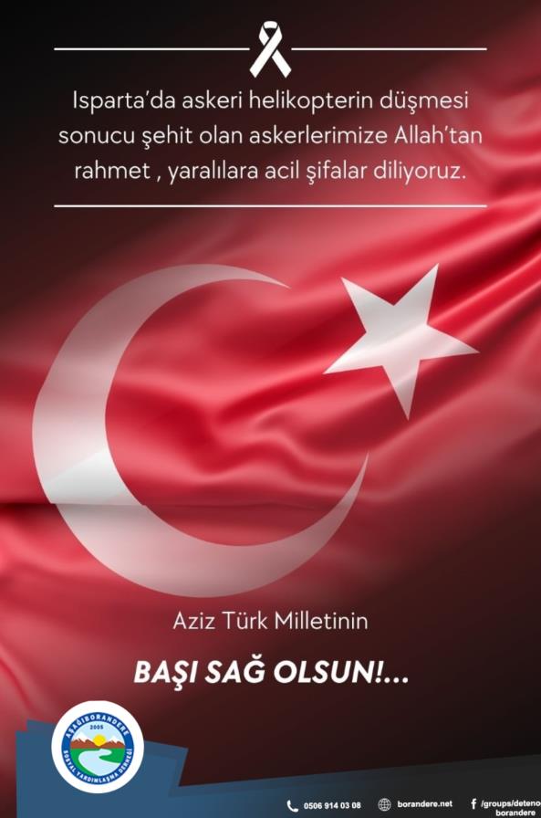 Aziz Türk Milletinin başı sağ olsun.